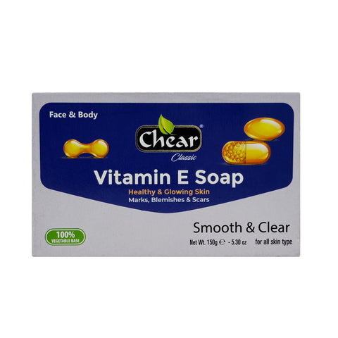 Chear Classic Vitamin E Skin Washing Soap x 6pcs