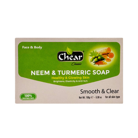 Chear Classic Neem & Turmeric Skin Washing Soap x 6pcs