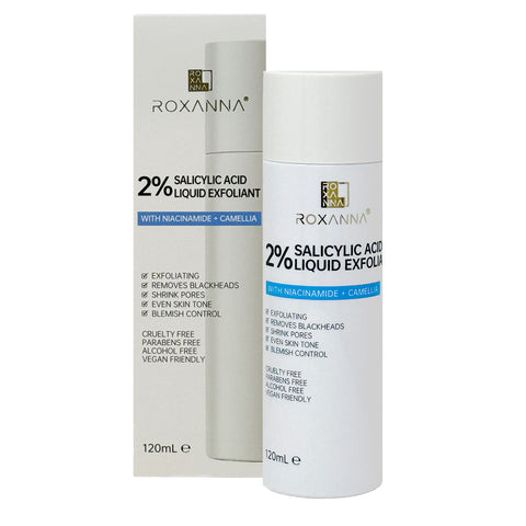 Roxanna 2% Salicylic Acid Liquid Exfoliant 120ml